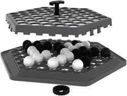 Zygomatic strategic travel game Abalone GO for 2 players - compact board game