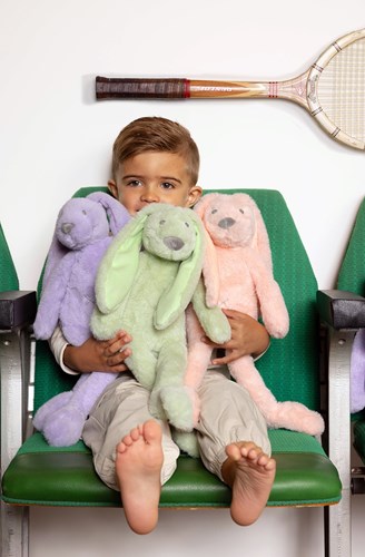 Happy Horse cuddly bunny Richie recycled plush 58 cm peach pink-2