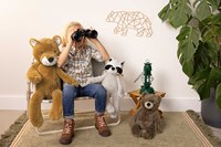 Happy Horse plush raccoon Raf 45 cm - grey - cuddly toy-2