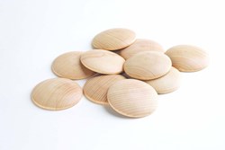TickiT wooden discs toy - set of 10 open ended play