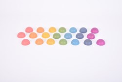 TickiT wooden toy rainbow half spheres - educational play