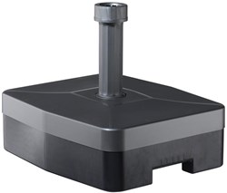 Parasolvoet 40kg rh vulbaar rol antracie