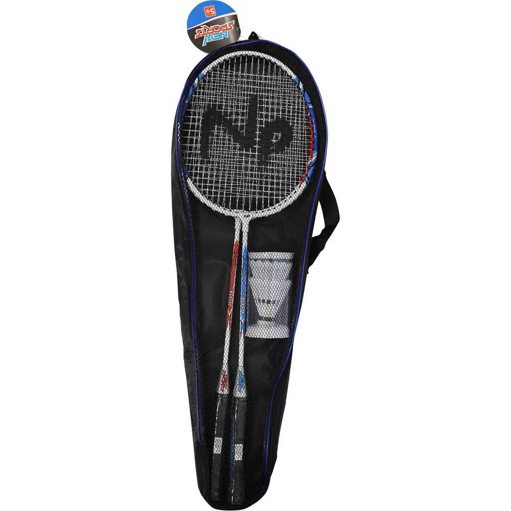 New Sports badminton set training for kids in bag multicolor