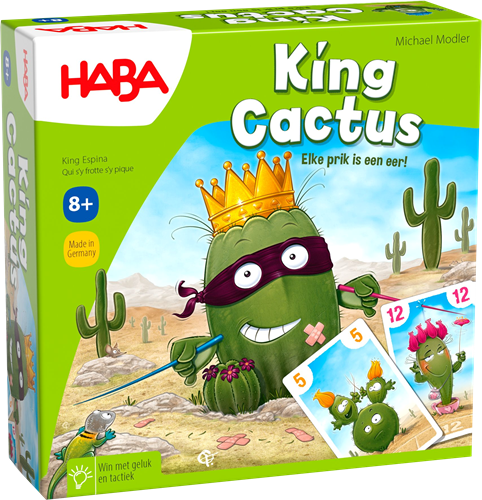 Haba game King Cactus - colourful children's game from age 4