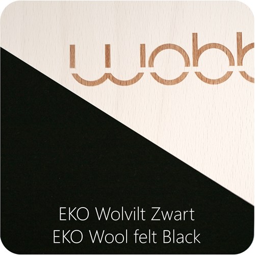 Wobbel Original linen-whitewash felt black-2