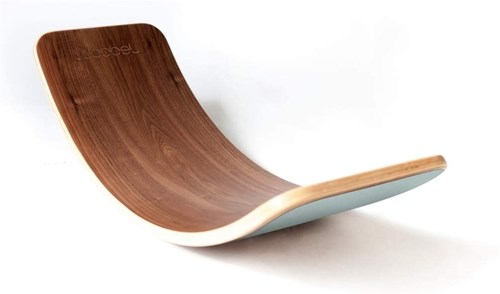 Wobbel Original Walnut felt Sky