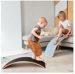 Wobbel Original Walnut felt Mustard