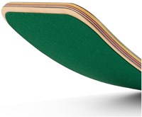 Wobbel balance board Original with felt Foliage Green - FSC beechwood-3