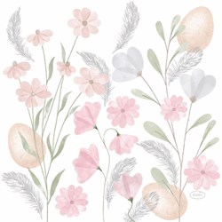 Duni napkins Soft Easter white 3-ply 33x33cm FSC paper