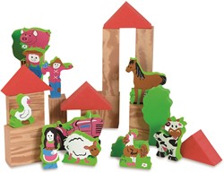 Edushape Foam blocks My Soft World - Farmyard
