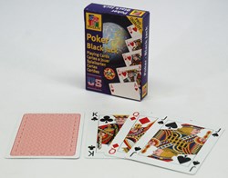 Piatnik poker cards Pavilion - playing cards plastic coated 89x63mm