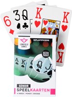 Playing cards senior extra large symbols card game Longfield Games