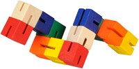 Wooden switch puzzle toy creative elastic twist puzzle-2