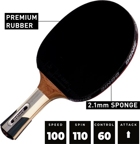 Schildkröt table tennis bat Waldner 1000 - premium competition racket-3