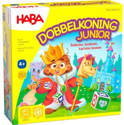 Haba educational game Dice King junior - fun dice game for kids