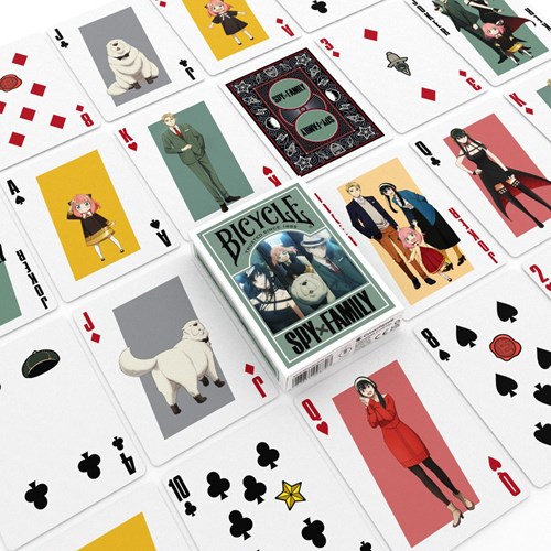 Bicycle premium playing cards Spy x Family - Poker - Anime collection-3