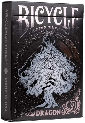 Bicycle playing cards Black Dragon - Premium Poker Cards - Dragon Collection-2