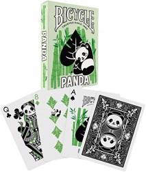 Bicycle Panda playing cards - Poker - Premium cards - Panda design