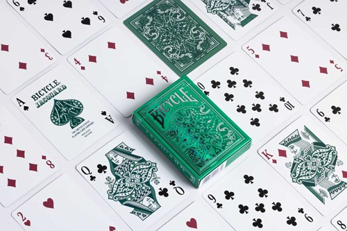 Bicycle playing cards Jacquard - Poker - Premium deck - Collectors edition-3