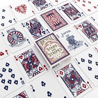 Bicycle playing cards Poker Stars and Stripes American design-3