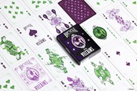 Bicycle playing cards Villains green and purple - card game for adults-2