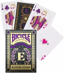 Bicycle poker cards Elton John - playing cards music merchandise