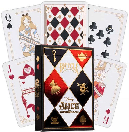 Bicycle playing cards Alice in Wonderland Disney - Poker - Premium Collectible