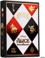Bicycle playing cards Alice in Wonderland Disney - Poker - Premium Collectible-2