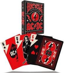 Bicycle Playing Cards AC/DC - Poker Cards - Premium Rock Edition