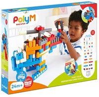 PolyM building blocks City Airport airport set 142-piece plastic-3
