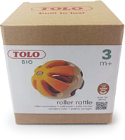 Tolo Bio Rattle Ball - Colorful sustainable baby toy-3