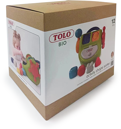 Tolo Bio educational toy shape box - sustainable and colorful-3