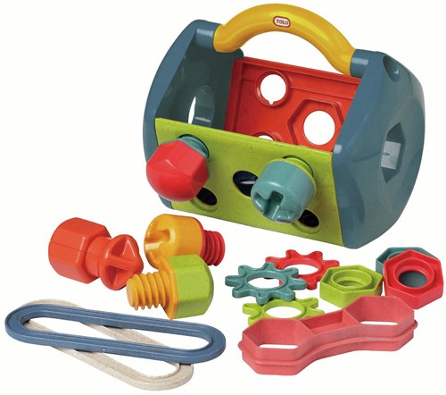 Tolo Bio toy toolbox - sustainable construction set for kids
