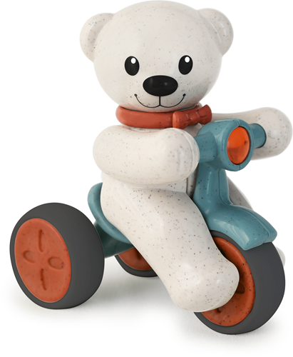 Tolo Bio Push and Go Teddy - sustainable toy for toddlers