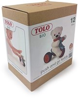 Tolo Bio Push and Go Teddy - sustainable toy for toddlers-2