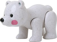 Tolo BIO toy polar bear - educational sustainable toy for children