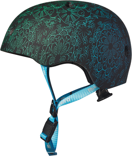 Micro Micro helmet Deluxe Mandala Green/Blue