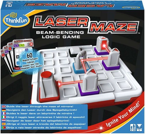Thinkfun Laser Maze - Brain Teaser Game with 60 Challenges - Science Toy
