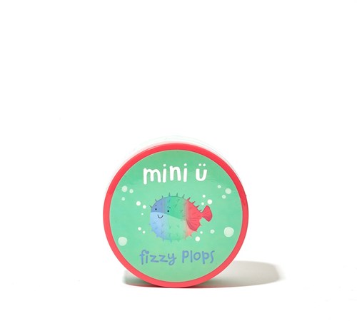 Mini U bath toy Fizzy Plops - bath bombs for kids - colourful bath fun-2