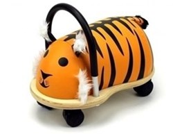 Wheelybug tiger ride-on small - toddler ride-on toy for kids