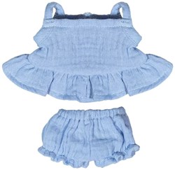 Miniland doll clothing set - dress with pants 21cm doll accessory