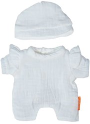 Miniland doll pyjamas with hat - doll clothes 21cm cotton