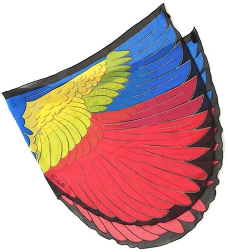 Dreamy Dress-Ups costume wings bird multicolour accessory kids