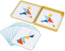 Goki Tangram magnetic game - educational toy puzzle for kids