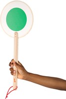 Goki wooden signaling board traffic sign for kids - play fun-3