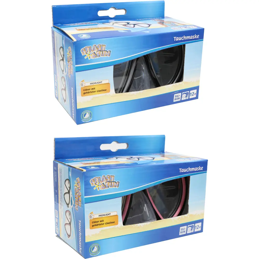 Vedes diving mask snorkel set senior silicone for kids 12+