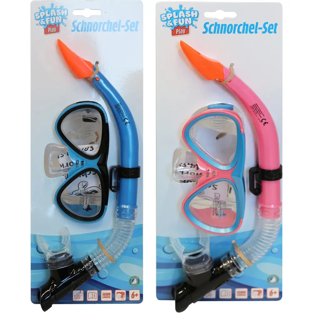 Vedes snorkel set junior Splash & Fun diving mask kids 6+ years