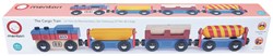 Mentari wooden cargo train toy - sustainable and creative