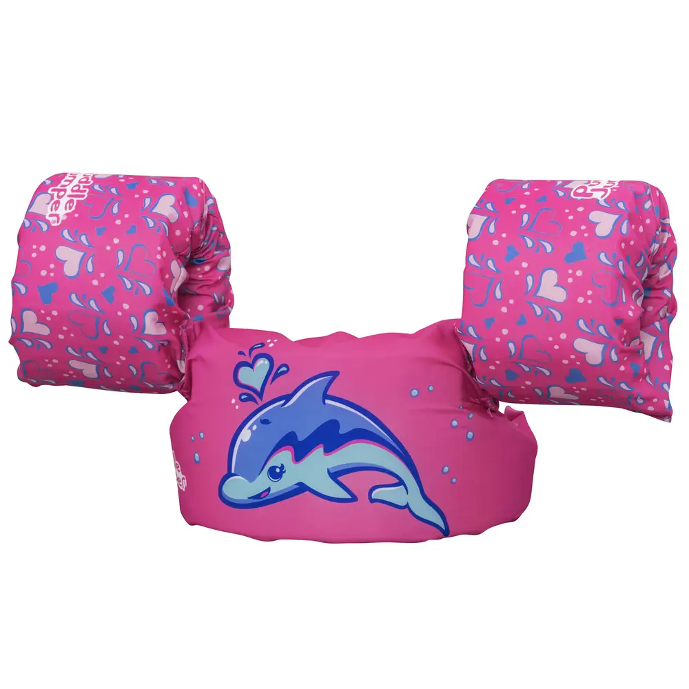 Bestway swim vest Puddle Jumper dolphin pink for kids 15-30 kg