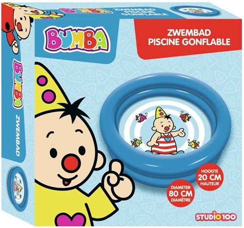 Bumba inflatable kids pool blue diameter 80 cm